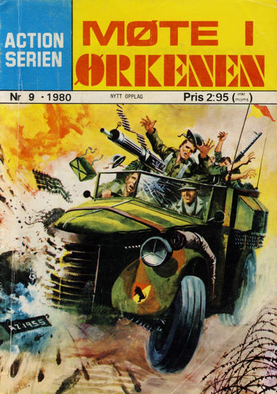 Cover for Action Serien (Atlantic Forlag, 1976 series) #9/1980