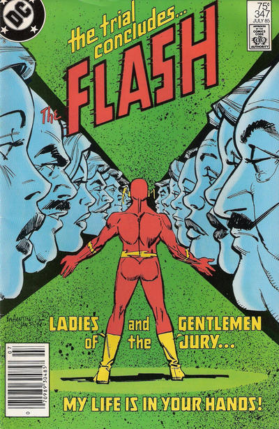 Cover for The Flash (DC, 1959 series) #347 [Newsstand]