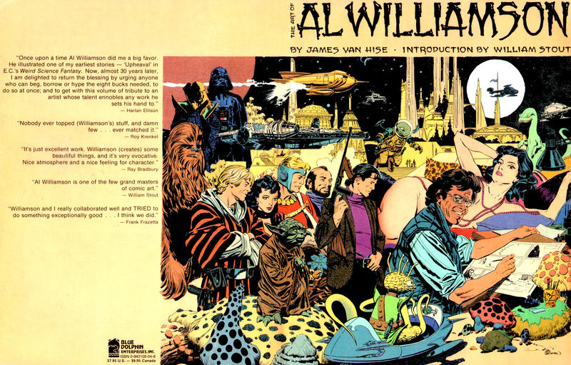 Cover for The Art of Al Williamson (Pacific Comics, 1983 series) 
