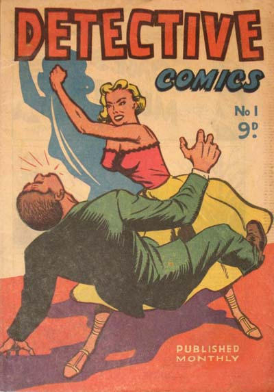Cover for Detective Comics (Frew Publications, 1955 ? series) #1