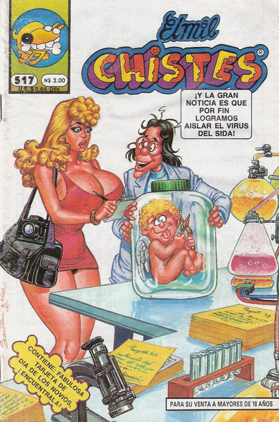 Cover for El Mil Chistes (Editorial AGA, 1985 series) #517