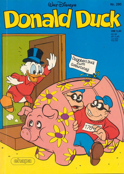 Cover for Donald Duck (Egmont Ehapa, 1974 series) #290