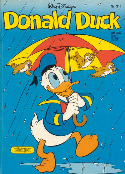 Cover for Donald Duck (Egmont Ehapa, 1974 series) #311