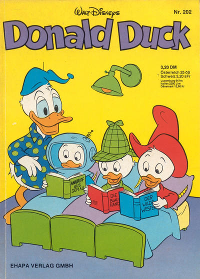 Cover for Donald Duck (Egmont Ehapa, 1974 series) #202