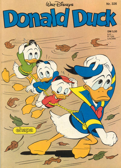Cover for Donald Duck (Egmont Ehapa, 1974 series) #326