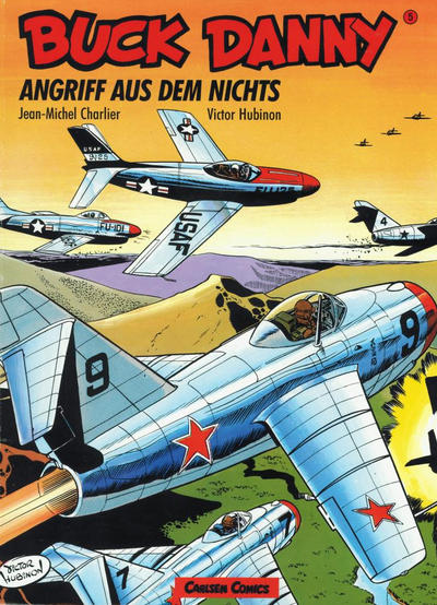 Cover for Buck Danny (Carlsen Comics [DE], 1989 series) #5 - Angriff aus dem Nichts