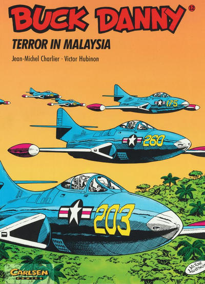 Cover for Buck Danny (Carlsen Comics [DE], 1989 series) #12 - Terror in Malaysia