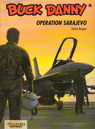Cover for Buck Danny (Carlsen Comics [DE], 1989 series) #40 - Operation Sarajevo