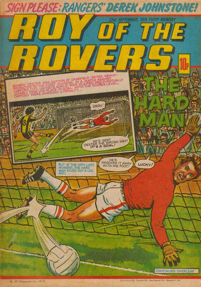 Cover for Roy of the Rovers (IPC, 1976 series) #22 September 1979 [154]