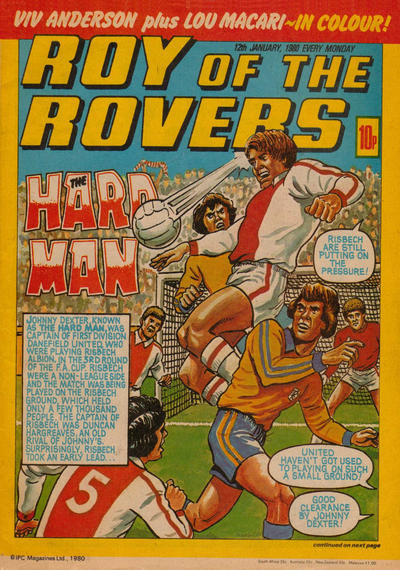 Cover for Roy of the Rovers (IPC, 1976 series) #12 January 1980 [170]