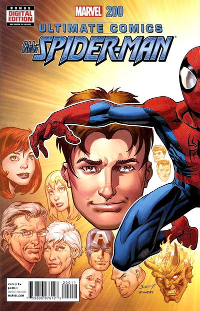 Cover for Ultimate Comics Spider-Man (Marvel, 2011 series) #200