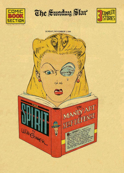 Cover for The Spirit (Register and Tribune Syndicate, 1940 series) #11/3/1940 [Washington DC Star edition]