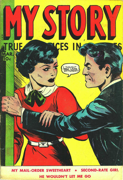 Cover for My Story True Romances in Pictures (Fox, 1949 series) #10