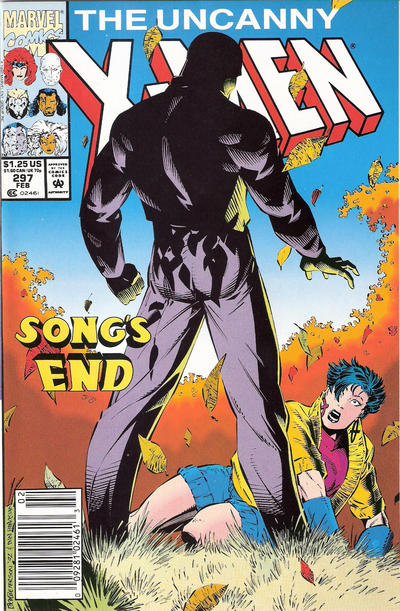 Cover for The Uncanny X-Men (Marvel, 1981 series) #297 [Newsstand]