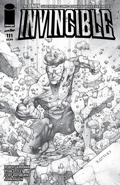 Cover for Invincible (Image, 2003 series) #111 [Cover B]
