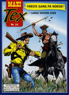 Cover for Maxi Tex (Hjemmet / Egmont, 2008 series) #34 - Langs vestens stier