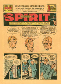 Cover Thumbnail for The Spirit (Register and Tribune Syndicate, 1940 series) #12/15/1940 [Minneapolis Star Journal edition]