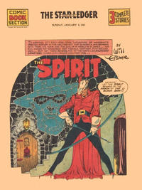Cover for The Spirit (Register and Tribune Syndicate, 1940 series) #1/5/1941 [Newark NJ Star Ledger edition]