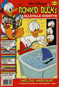Cover Thumbnail for Donald Ducks Elleville Eventyr (Hjemmet / Egmont, 1986 series) #34 [Reutsendelse]