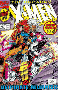 Cover for The Uncanny X-Men (Marvel, 1981 series) #281 [Newsstand]