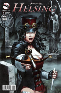 Cover Thumbnail for Grimm Fairy Tales Presents Helsing (Zenescope Entertainment, 2014 series) #1 [Cover B - Marat Mychaels]
