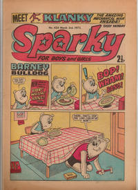 Cover Thumbnail for Sparky (D.C. Thomson, 1965 series) #424