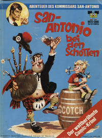 Cover Thumbnail for Bastei-Comic (Bastei Verlag, 1972 series) #12 - Die Abenteuer des Kommissars San-Antonio - San-Antonio bei den Schotten