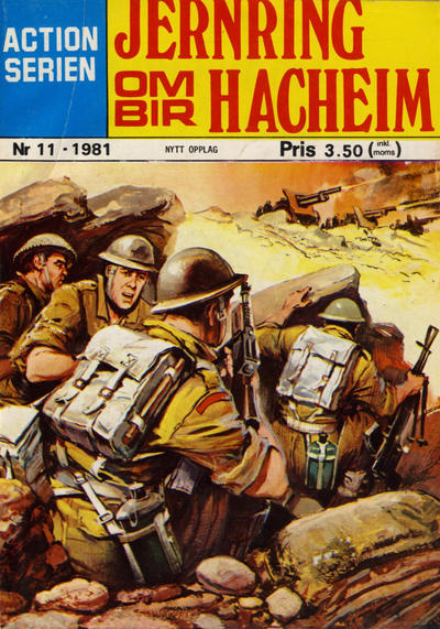 Cover for Action Serien (Atlantic Forlag, 1976 series) #11/1981