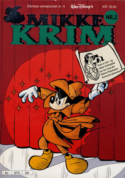 Cover for Mikke krim (Hjemmet / Egmont, 1994 series) #2/1994