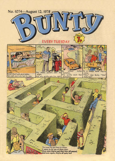 Cover for Bunty (D.C. Thomson, 1958 series) #1074