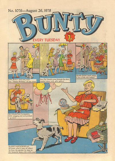 Cover for Bunty (D.C. Thomson, 1958 series) #1076