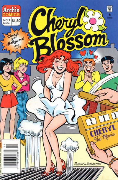 Cover for Cheryl Blossom (Goes Hollywood) (Archie, 1996 series) #1 [Direct Edition]