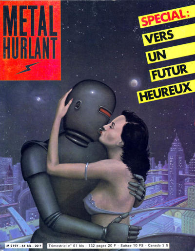 Cover for Métal Hurlant (Les Humanoïdes Associés, 1975 series) #61 bis