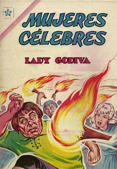Cover for Mujeres Célebres (Editorial Novaro, 1961 series) #26