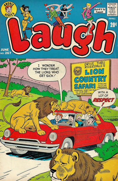 Cover for Laugh Comics (Archie, 1946 series) #267