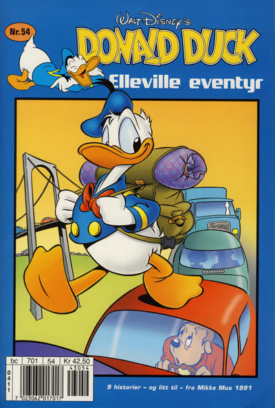 Cover for Donald Ducks Elleville Eventyr (Hjemmet / Egmont, 1986 series) #54