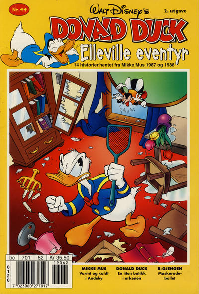 Cover for Donald Ducks Elleville Eventyr (Hjemmet / Egmont, 1986 series) #44 [Reutsendelse]