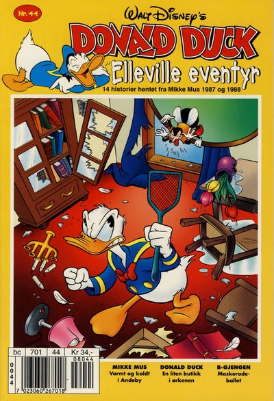 Cover for Donald Ducks Elleville Eventyr (Hjemmet / Egmont, 1986 series) #44
