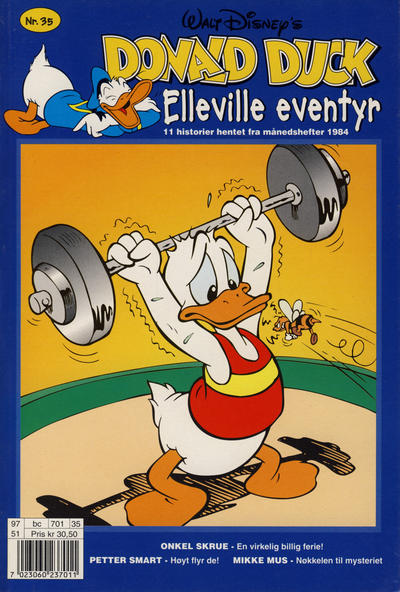 Cover for Donald Ducks Elleville Eventyr (Hjemmet / Egmont, 1986 series) #35