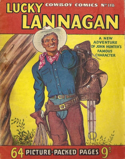 Cover for Cowboy Comics (Amalgamated Press, 1950 series) #118