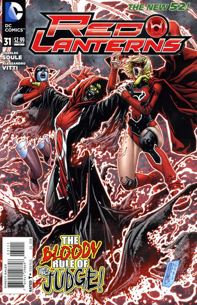 Cover for Red Lanterns (DC, 2011 series) #31