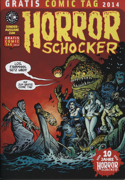 Cover for Horrorschocker Gratis Comic Tag (Weissblech Comics, 2010 series) #2014