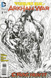 Cover for Forever Evil: Arkham War (DC, 2013 series) #3 [Jason Fabok Black & White Cover]