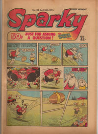 Cover Thumbnail for Sparky (D.C. Thomson, 1965 series) #432