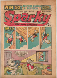 Cover Thumbnail for Sparky (D.C. Thomson, 1965 series) #421