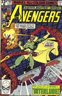 Cover for The Avengers (Marvel, 1963 series) #194 [British]