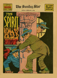 Cover for The Spirit (Register and Tribune Syndicate, 1940 series) #2/9/1941 [Washington DC Star edition]