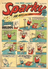 Cover Thumbnail for Sparky (D.C. Thomson, 1965 series) #278