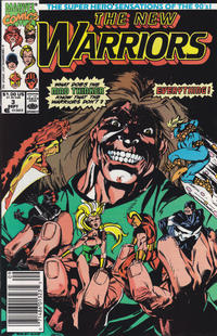Cover Thumbnail for The New Warriors (Marvel, 1990 series) #3 [Newsstand]