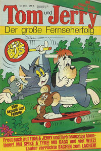 Cover Thumbnail for Tom & Jerry (Condor, 1976 series) #113